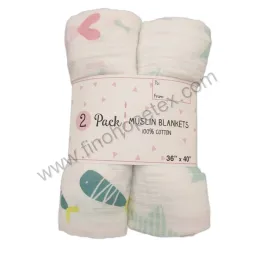 Baby-Baumwoll-Musselin-Wickeldecke