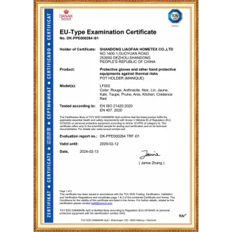 CE EU Product Certification Pot Holder