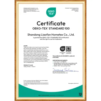 Prodotti da cucina OEKOTEX