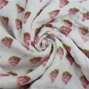 Baby Cotton Muslin Swaddle Blanket Watermelon Pattern
