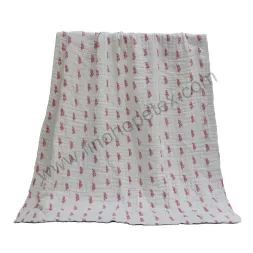 Baby Cotton Muslin Swaddle Blanket Leaf