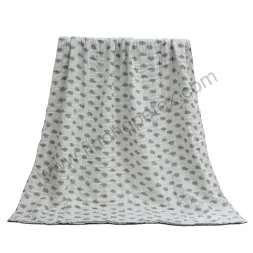 Baby-Wickeldecke aus Baumwoll-Musselin, Wolke