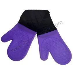 Guanto da forno doppio lungo