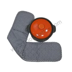 Guanto da forno doppio lungo