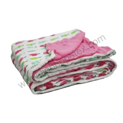 Baby Cotton Muslin Swaddle Blanket Ice Cream Pattern