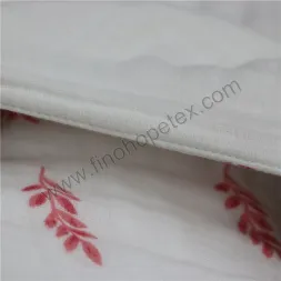 Baby Cotton Muslin Swaddle Blanket Leaf