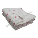 Baby Cotton Muslin Swaddle Blanket Leaf