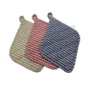 Print Stripe Pot Holders