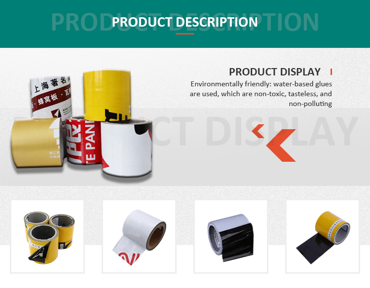 Surface Black and White Protective Film for ACP with Printing