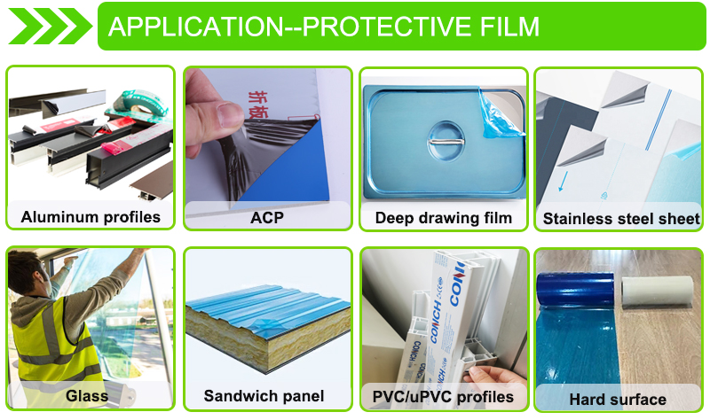 OEM/ODM Manufacturer PE Protective Film For Sandwich Panel