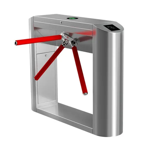 Semi automatic QR Code Reader Cloud Control Board Tripod Turnstile Gate Used for Playground