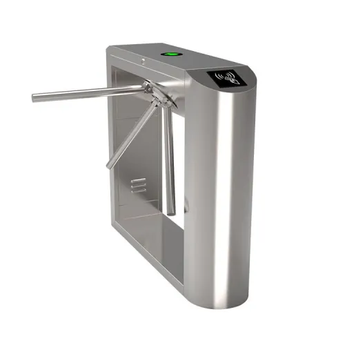 Semi automatic QR Code Reader Cloud Control Board Tripod Turnstile Gate Used for Playground