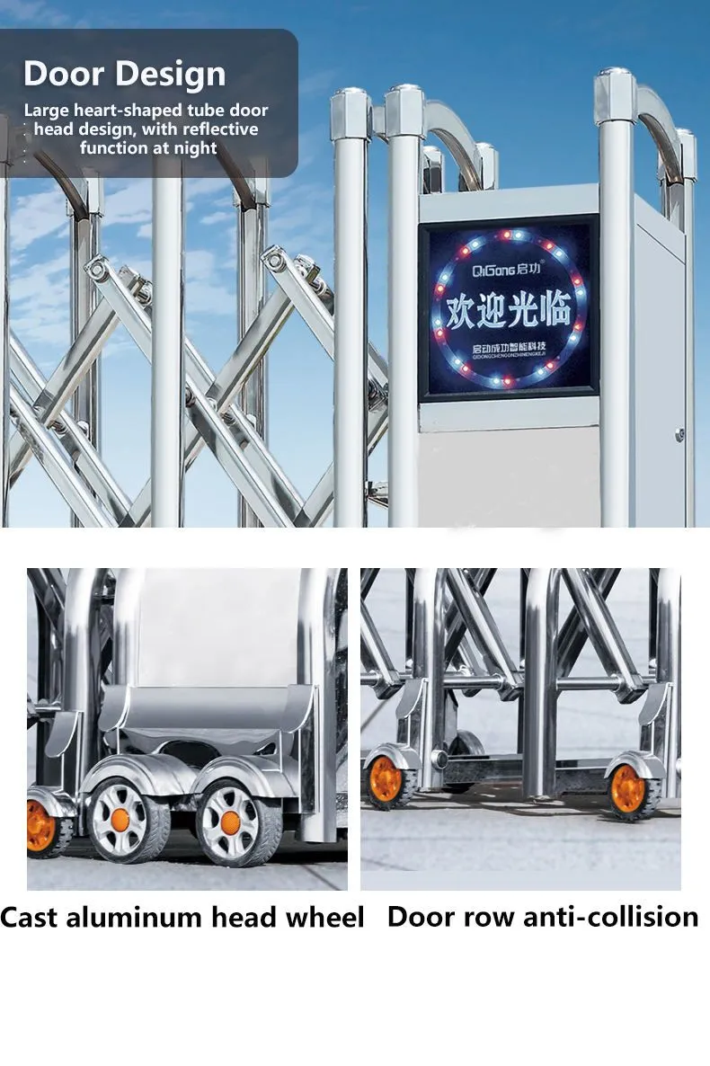 Automatic Retractable Folding Gate