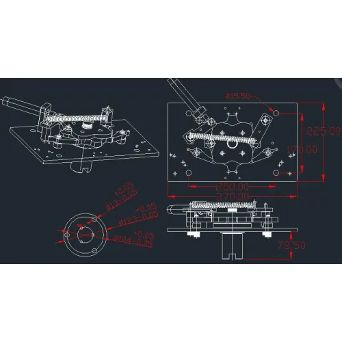 Tripod Core Turnstile Motor Mechanism