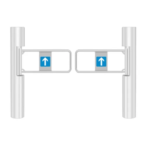 Supermarket swing Turnstiles security access control