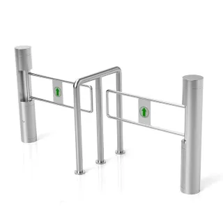 swing turnstile barrier gate for supermarket
