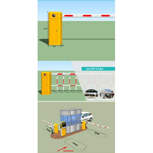 Intelligenter Verkehr Road Boom Barrier Gate