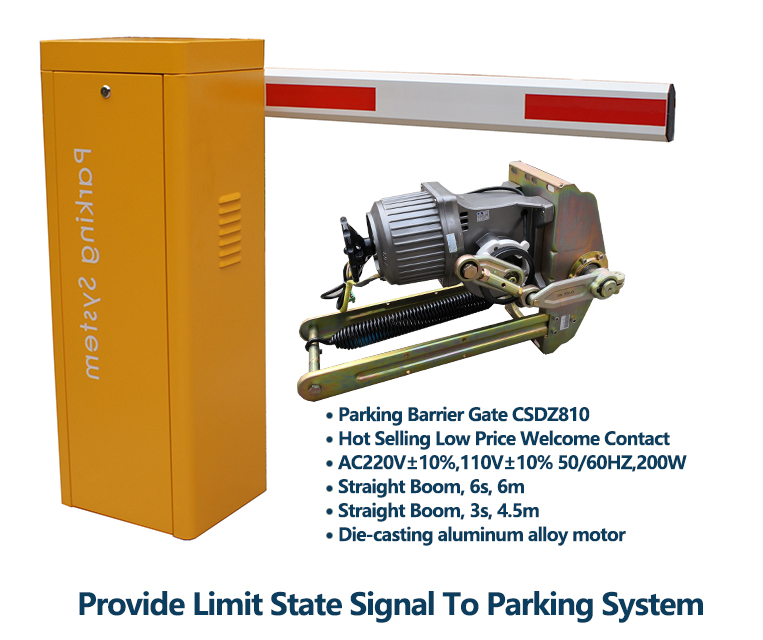 Retractable Boom Car Parking Automatic Barrier Gate