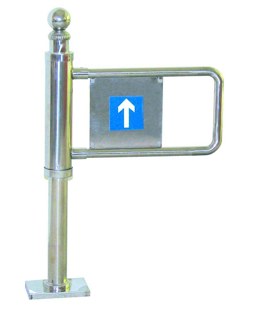 Supermarket turnstile gate Access Control System