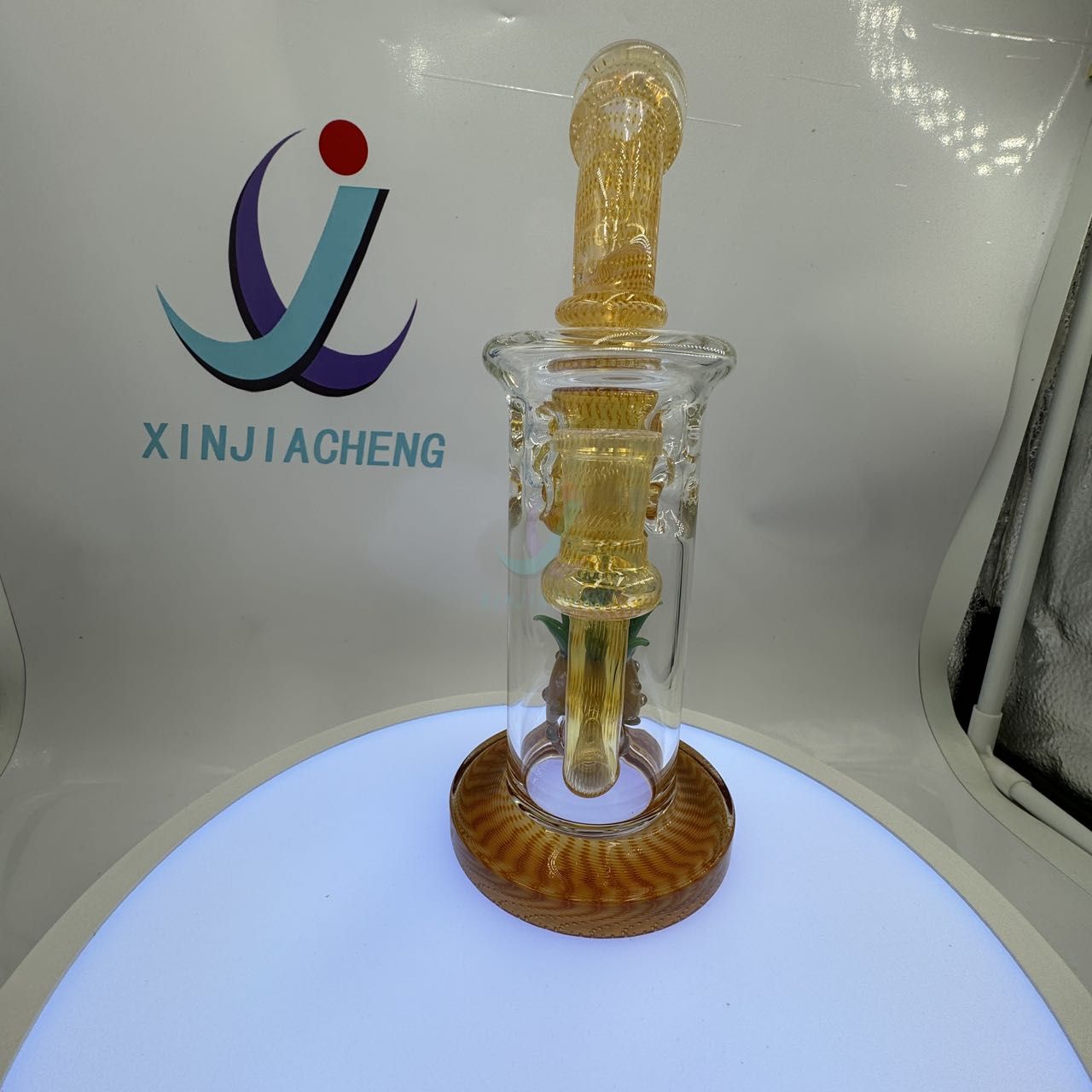 Two-Color Glass Bong