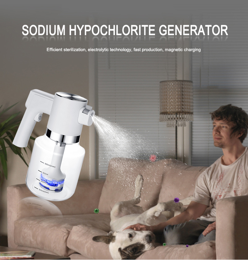 Sodium hypochlorite electrolytic generator