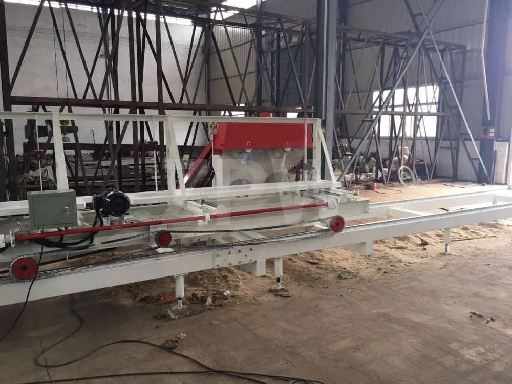 Automatic Feeding Circular Sawmill for Wood Cutting