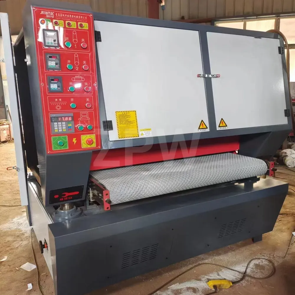 Heavy Duty Wide Belt Sanding Machine for Industrial Hardwood Finishing