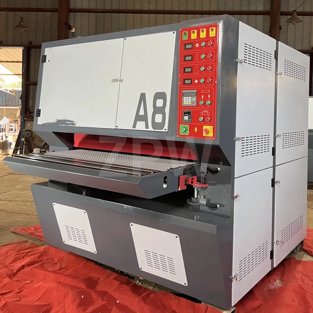 Heavy Duty Wide Belt Sanding Machine for Industrial Hardwood Finishing
