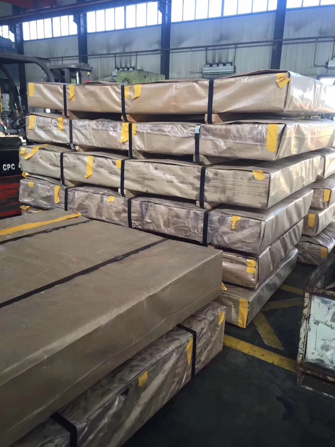 Alu-zinc plate