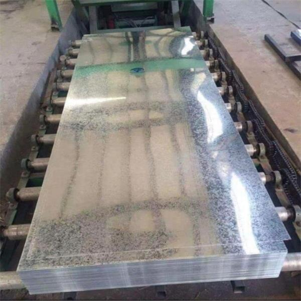 Galvanized steel sheets has been coated with zinc to provide enhanced corrosion resistance.