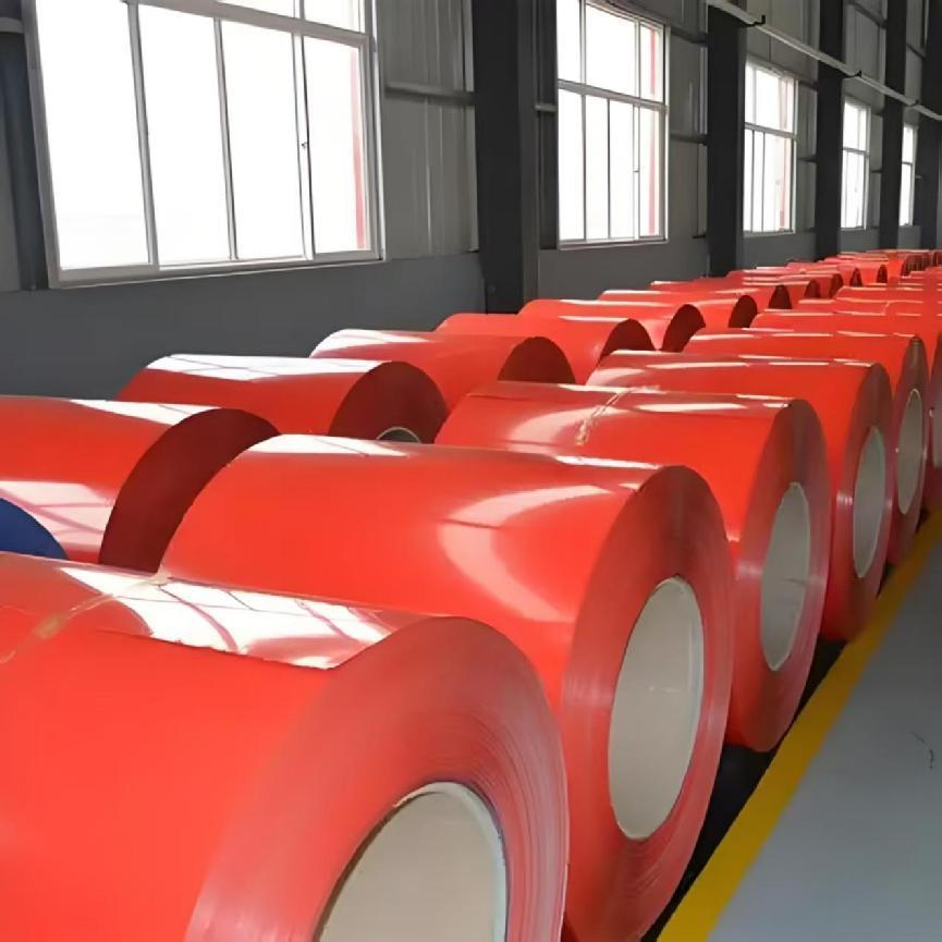 These coils combine the strength of metal with a wide range of color options and a durable protective layer.