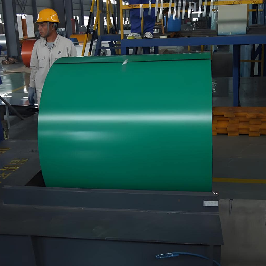 Color-coated coils, also known as color-coated steel coils