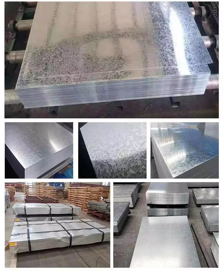 Galvanized steel refers to a steel plate with a layer of zinc on the surface.
