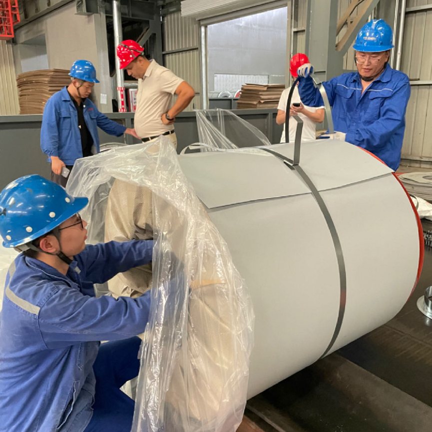 Al-Zn Coated Steel Coil is a high-performance steel product