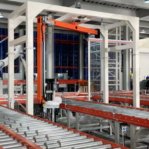 Automatic Pallet Stretch Wrap Machine