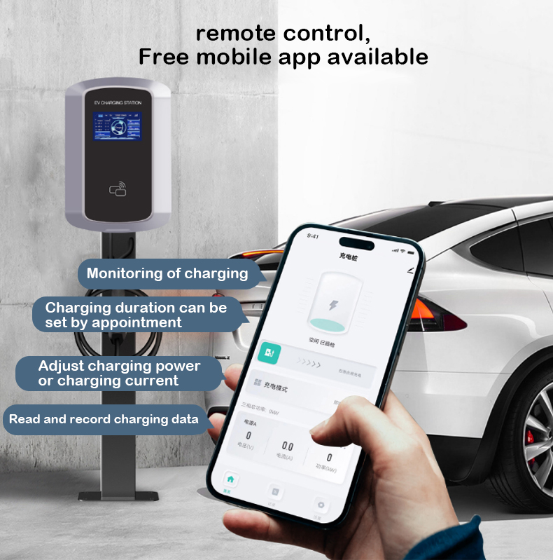 Wall Box Charging Station with with RFID cards