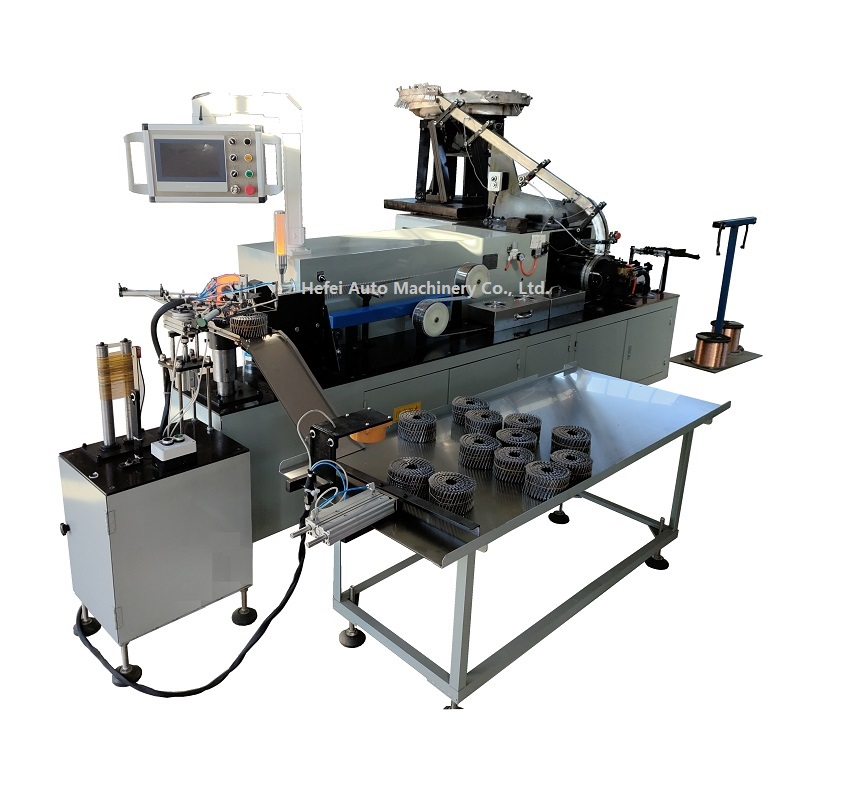 High speed coil nails making machine - truly unmanned coil nail welding equipment