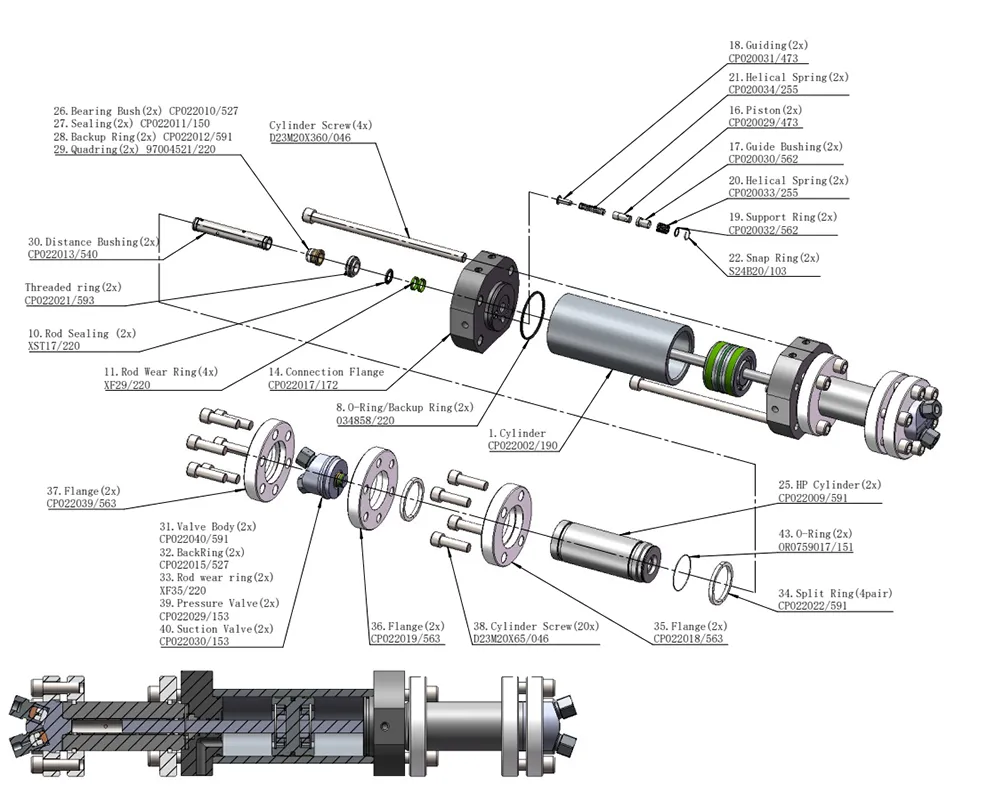 valve body CP022040/591
