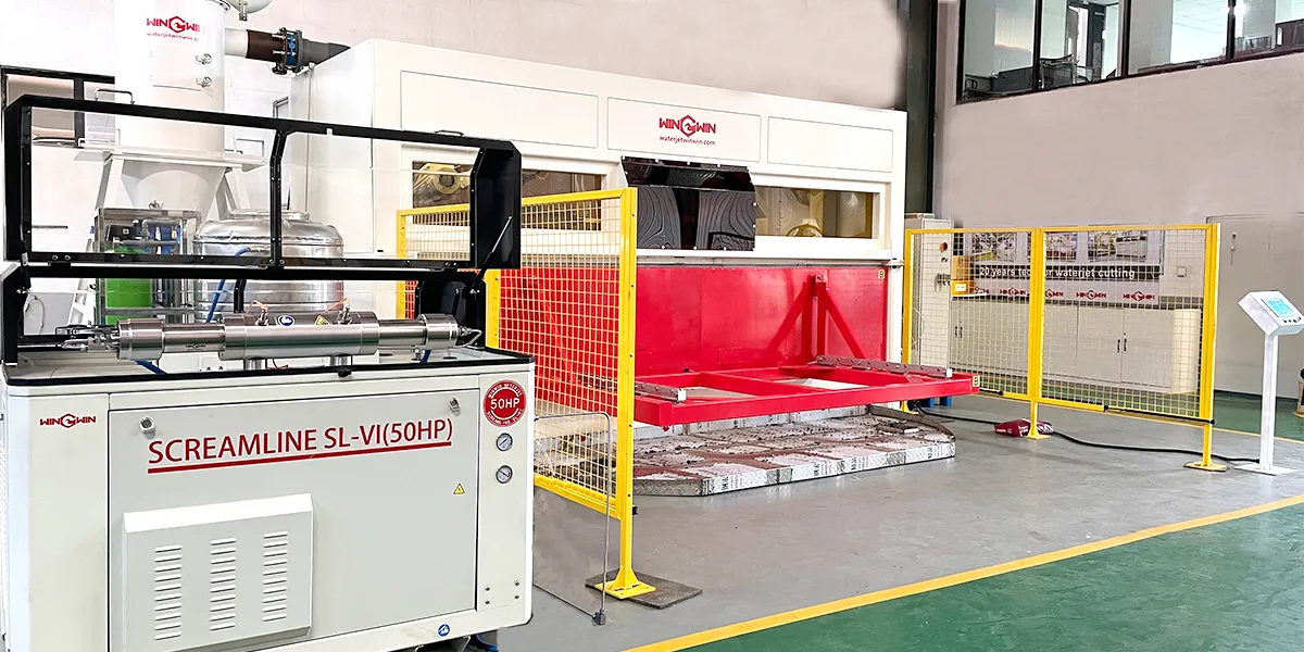 ABB 2400 robot waterjet parts