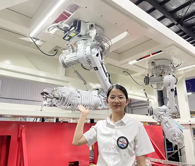 ABB 2400 robot waterjet parts