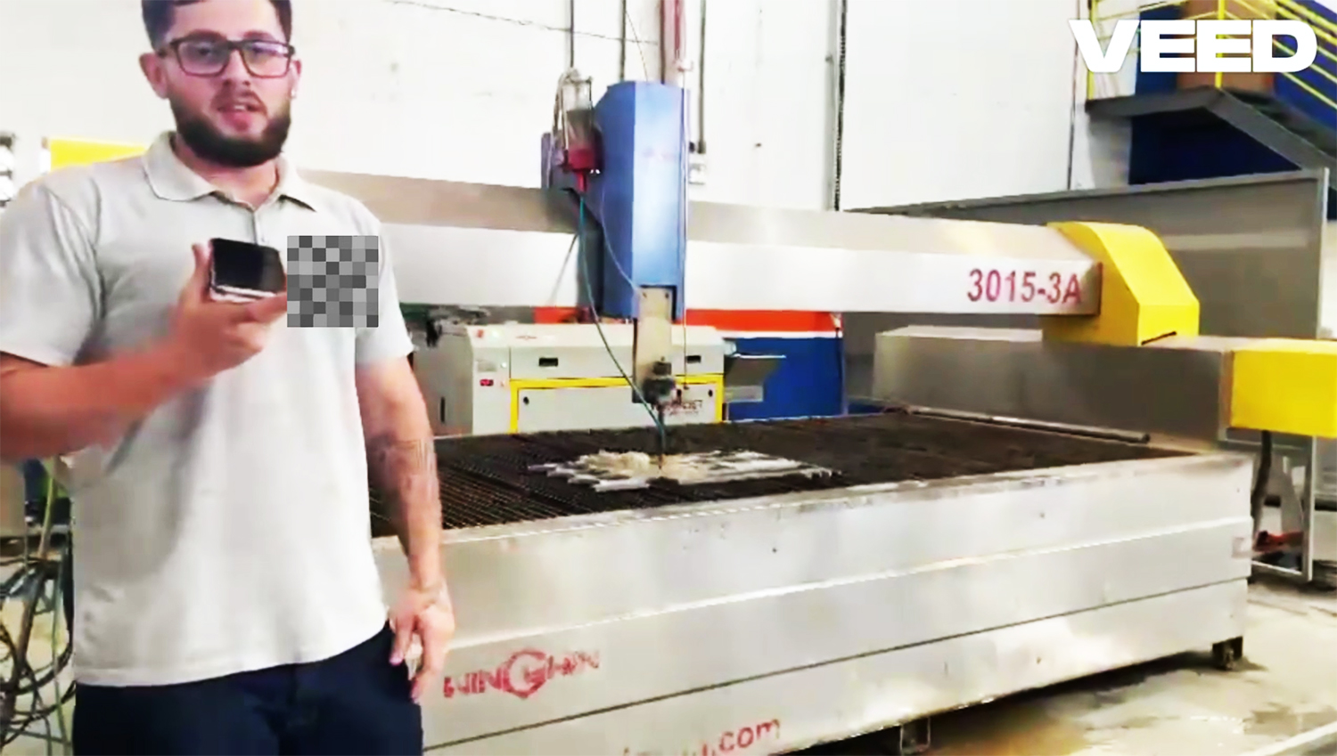 Brazilian Customer Happy with Win Win Water jet Cutting Machine