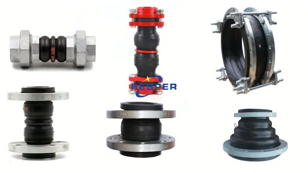 Flexible Rubber Joint Connector Pipeline Bellows Expansion Joint