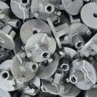 ALUMINUM FORMWORK ACCESSORIES CASTING IRON 15/17MM TIE ROD WING NUT for CONSTRUCTION