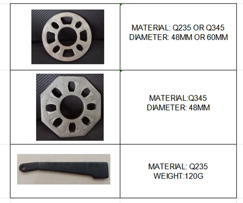 SCAFFOLDING RINGLOCK ROSETTE AND PIN