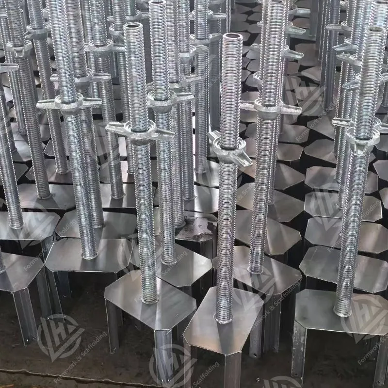 ADJUSTABLE FORK HEAD JACK BASE FORMWORK BEAM STELL PROP SYSTEM