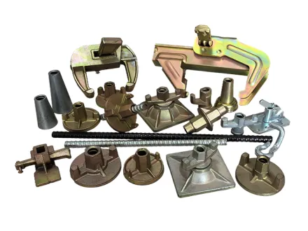 What is the difference between steel and plastic formwork accessories?