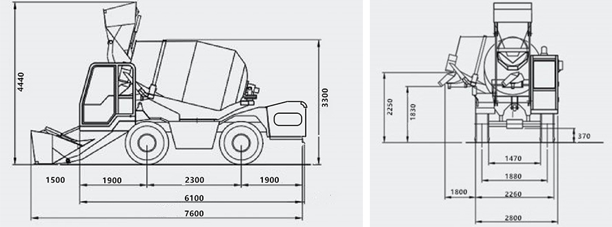 CONCRETE MIXER NP4.0