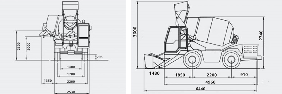 CONCRETE MIXER NP1.5