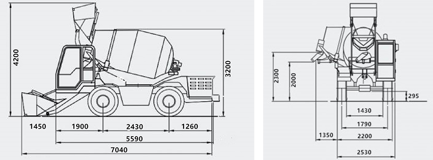 CONCRETE MIXER NP2.5