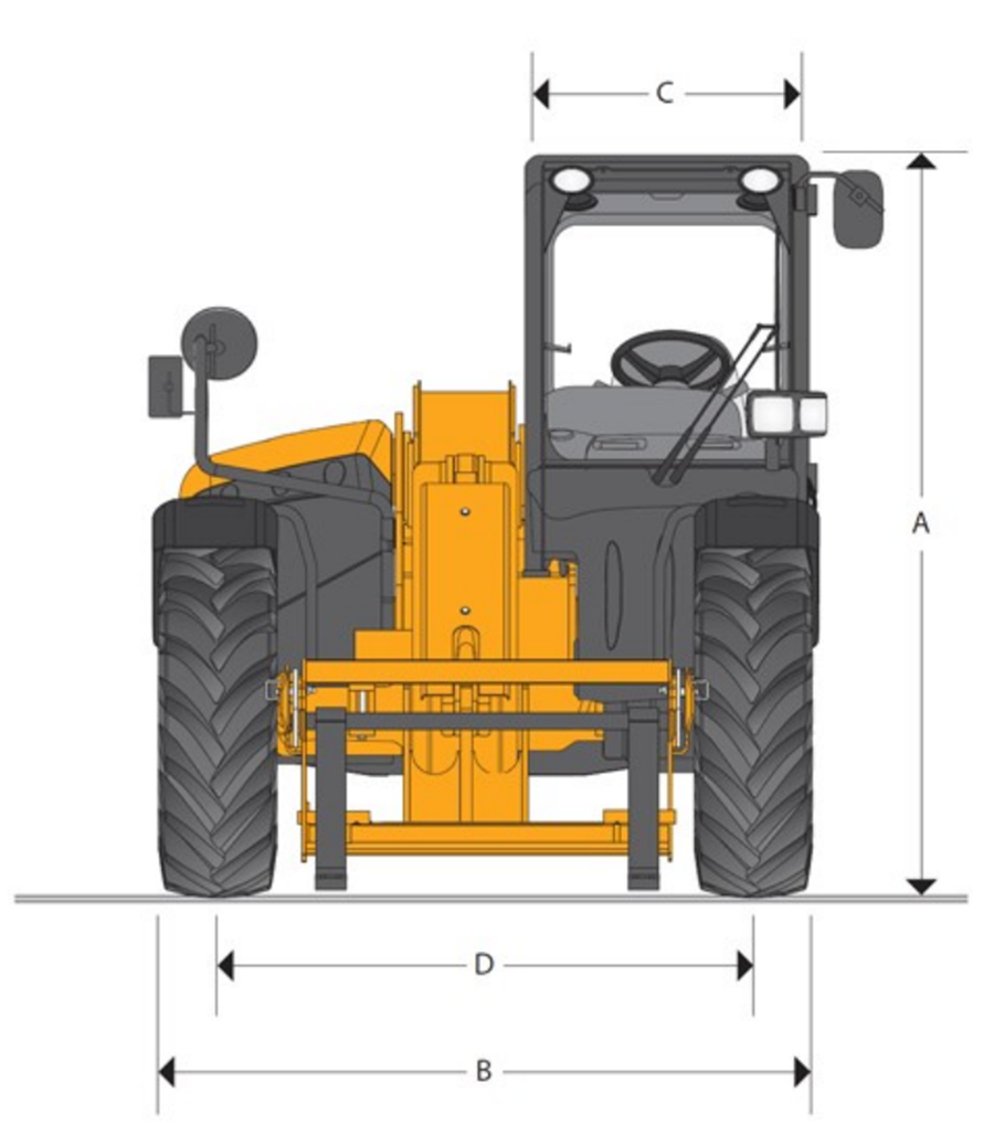 TELEHANDLER HK3507